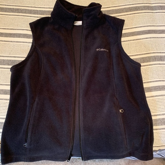 Columbia Benton Fleece Vest XL Black - Picture 1 of 5